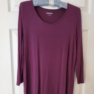 Lands' End purple tunic